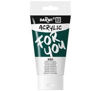Darwi For You DF5150075650C - Acrylique 75 ml Semi-transparent - 650 Vert phtalo PG7