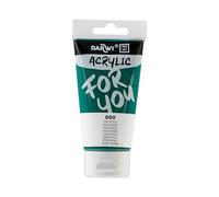 Darwi For You DF5150075650C Acrylique 75ml Semi-transparent Vert phtalo