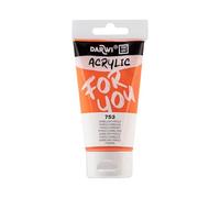Darwi For You DF5150075753C - Acrylique 75 ml Semi-opaque - 753 Vermillon Pyrrolo PO73
