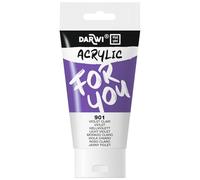 Darwi For You DF5150075901C - Acrylique 75 ml Opaque - 901 Violet clair PW6 - PW23