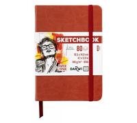 Darwi For You DF80010150007C Sketchbook Terracotta A6 140g 80Feuilles Blanc