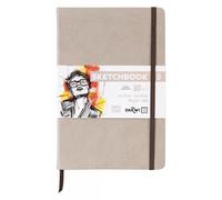 Darwi For You DF80014210004C Sketchbook Taupe 14x21cm 140g 80Feuilles Blanc
