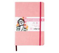 Darwi For You DF80014210009C Sketchbook Rose 14x21cm 140g 80 Feuilles Blanc