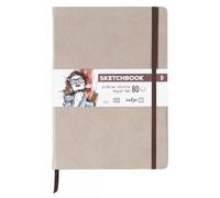 Darwi For You DF80021290004C Sketchbook Taupe A4 140g 80 Feuilles Blanc