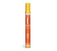 DARWI Marqueur Peinture Textile Pointe Conique Fine 3mm - Jaune or
