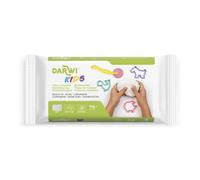 DARWI Pain de 1 kg de pâte auto-durcissante KIDS blanche - Blanc