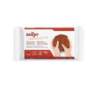 DARWI Pain de 250g de pâte à modeler auto-durcissante - Terracotta