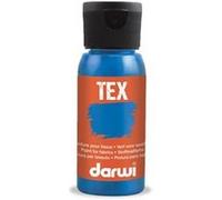 Darwi Tex - Peinture - peinture à base d'eau - bleu antique - semi-transparent - 50 ml G
