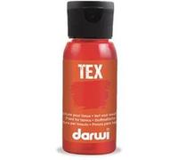 Darwi Tex - Peinture - peinture à base d'eau - carmin - semi-transparent - 50 ml Transparent G