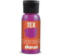 Darwi Tex - Peinture - peinture à base d'eau - fuchsia - semi-transparent - 50 ml Transparent G