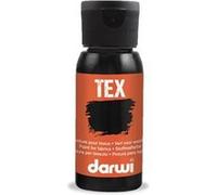 Darwi Tex - Peinture - peinture à base d'eau - noir - semi-transparent - 50 ml G