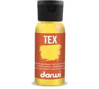 Darwi Tex - Peinture - peinture à base d'eau - or jaune - semi-transparent - 50 ml G