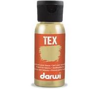 Darwi Tex - Peinture - peinture à base d'eau - or - semi-transparent - 50 ml Transparent G