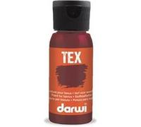 Darwi Tex - Peinture - peinture à base d'eau - rouge régina - semi-transparent - 50 ml G