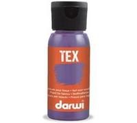Darwi Tex - Peinture - peinture à base d'eau - violet perle - semi-transparent - 50 ml G