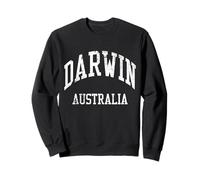 Darwin Australia Retro années 70 College Sports Style Sweatshirt
