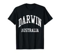 Darwin Australia Retro années 70 College Sports Style T-Shirt