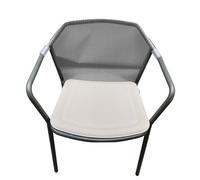 Darwin chaise à accoudoirs FER ANTIQUE avec coussin d'assise Nature 500/32 Emu OFFRE SPECIALE - 8021988501398