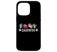 Darwin Nom personnalisé pour Chien Darwin Coque pour iPhone 14 Pro Max