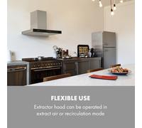 Darya Hotte murale aspirante 60 cm 310 m³ / h classe A - inox argent A