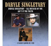 DARYLE SINGLETARY - DARYLE SINGLETARY/ALL BECAUSE OF YOU/+ AIN'T IT..2 CD NEUF