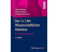 Das 1 X 1 Des Wissenschaftlichen Arbeitens