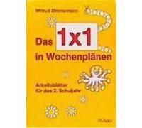 Das 1 x 1 in Wochenplänen Zimmermann, Wiltrud (Auteur)