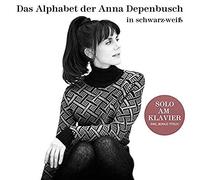 Das A habet der Anna Depenbusch in Schwarz-Weiß.