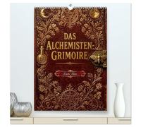 Das Alchemisten-Grimoire (hochwertiger Premium Wandkalender 2027 DIN A2 hoch), Kunstdruck in Hochglanz: Arkane Botanik und magische Elixiere im Stil alter Kupferstiche
