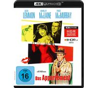 Das Appartement – Billy Wilder, avec Jack Lemmon et Shirley MacLaine – 4K UHD Blu-ray