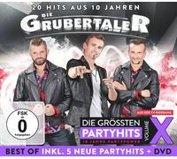Die Grubertaler Das Beste aus 10 Jahren Party - Vol. X - inkl. DVD (CD)