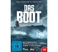 DAS BOOT - COLLECTOR'S ED.:DIE KOMPETTE STAFFEL1-4 - (14 DVD) NEUF