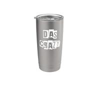 Das Crazy Argot allemand Gobelet isotherme en acier inoxydable double paroi