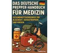 Das Deutsche Prepper-Handbuch für Medizin: Gesundheitsvorsorge für Blackout, Katastrophen und Krisen