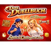 Das Duell-Buch für Teenager: Lustige 1 gegen 1 Spiele & Challenges für Zwei - Perfektes Rätselbuch für Mädchen und Jungen - ohne Handy | ... Jugendliche | Ideal Spielbuch (Duellbücher)