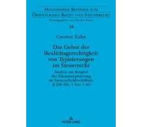 Das Gebot Der Realitätsgerechtigkeit Von Typisierungen Im Steuerrecht