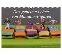 Das geheime Leben von Miniatur-Figuren (Wandkalender 2026 DIN A3 quer), CALVENDO Monatskalender