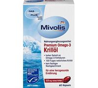 DAS gesunde PLUS Premium Omega-3 Krillöl Kapseln, 60 St