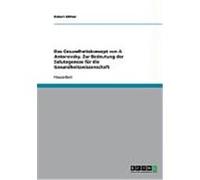Das Gesundheitskonzept von A Antonovsky. Zur Bedeutung der Salutogenese f r die Gesundheitswissenschaft Althier, Robert (Auteur)