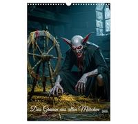 Das Grauen aus alten Märchen (Wandkalender 2026 DIN A3 hoch), CALVENDO Monatskalender: Ein Horror-Kalender mit realistisch gestalteten Märchenmonstern.