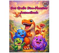 Das große Dino-Monster Ausmalbuch