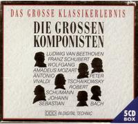 Das grosse Klassikerlebnis Die grossen Komponisten 5 CD Box