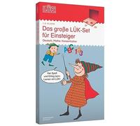 Das große LÜK-Set für Einsteiger: Deutsch, Mathe, Konzentration für Klasse 1 und 2