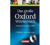 Das Große Oxford Wörterbuch. Inkl. Cd-Rom