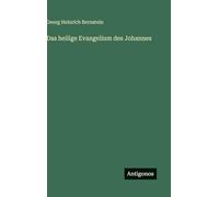 Das heilige Evangelium des Johannes