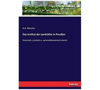 Das Institut Der Landräthe In Preußen