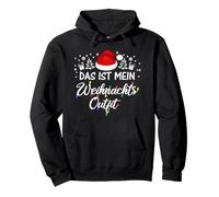 Das Ist Mein Weihnachtsoutfit Christmas Xmas Bonnet de Noël Sweat à Capuche