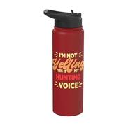 Das ist meine Jagdstimme Funny Hunter Stainless Steel Insulated Water Bottle