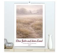 Das Jahr auf dem Land (hochwertiger Premium Wandkalender 2027 DIN A2 hoch), Kunstdruck in Hochglanz: Die Bilder erzählen von einem langsamen Jahr, geprägt von Licht, Wetter und ruhiger Natur.