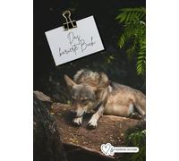 Das karierte Buch - A5 karriet mit Skizzenseiten zum Schreiben, Kalkulieren und Zeichnen von Seraphiiia-Design | Ideal als Tagebuch, Bullet Journal, ... Rechenbuch, Notizheft, To-Do-Buch | Wolf